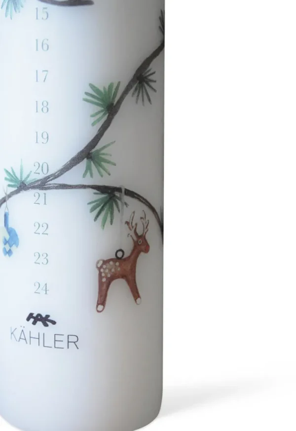 Kerzen & Raumdüfte>Kähler Adventskalenderkerze »Hammershøi«