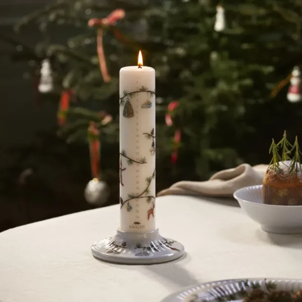 Kerzen & Raumdüfte>Kähler Adventskalenderkerze »Hammershøi«