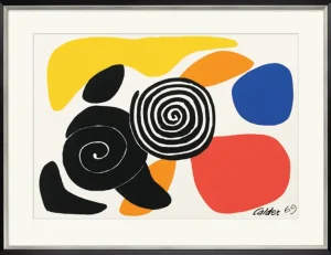 Alle Werke>Ars mundi Alexander Calder: ​ Bild »Spirals and Petals« (1969)