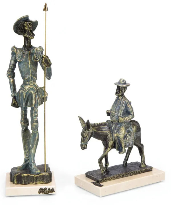 Alle Skulpturen | Kunstbronze & Stahl>Ars mundi Angeles Anglada: Skulptur »Don Quijote«