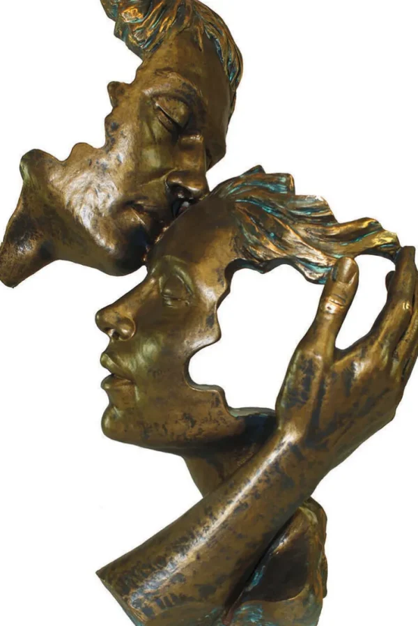 Alle Skulpturen | Kunstbronze & Stahl>Ars mundi Anglada, Angeles: Skulptur »Poesie der Liebe«