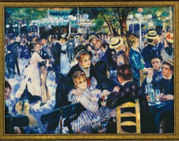 Alle Werke>Ars mundi Auguste Renoir: Bild »Ball im Moulin de la Galette« (1876), gerahmt