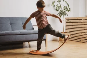 Sportgeräte | Spiele Für Kinder>TicToys Balance Board »das.Brett«, pompejanisch rot