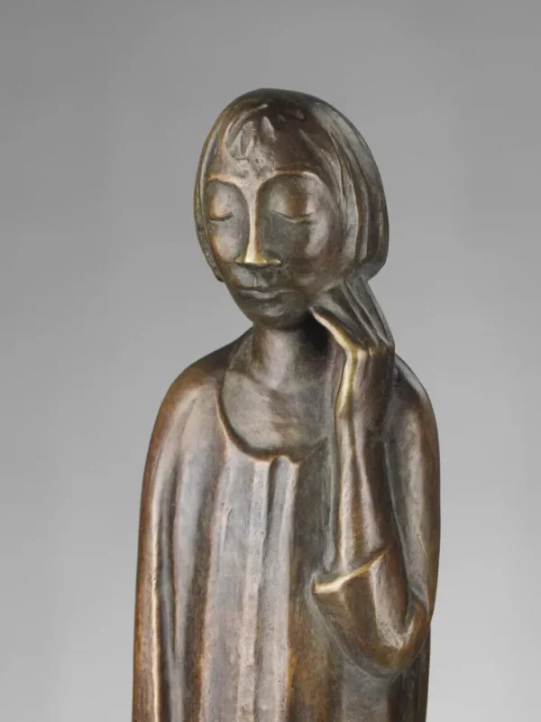 Bronze>Ars mundi Barlach, Ernst: »Der Sinnende II«, 1934