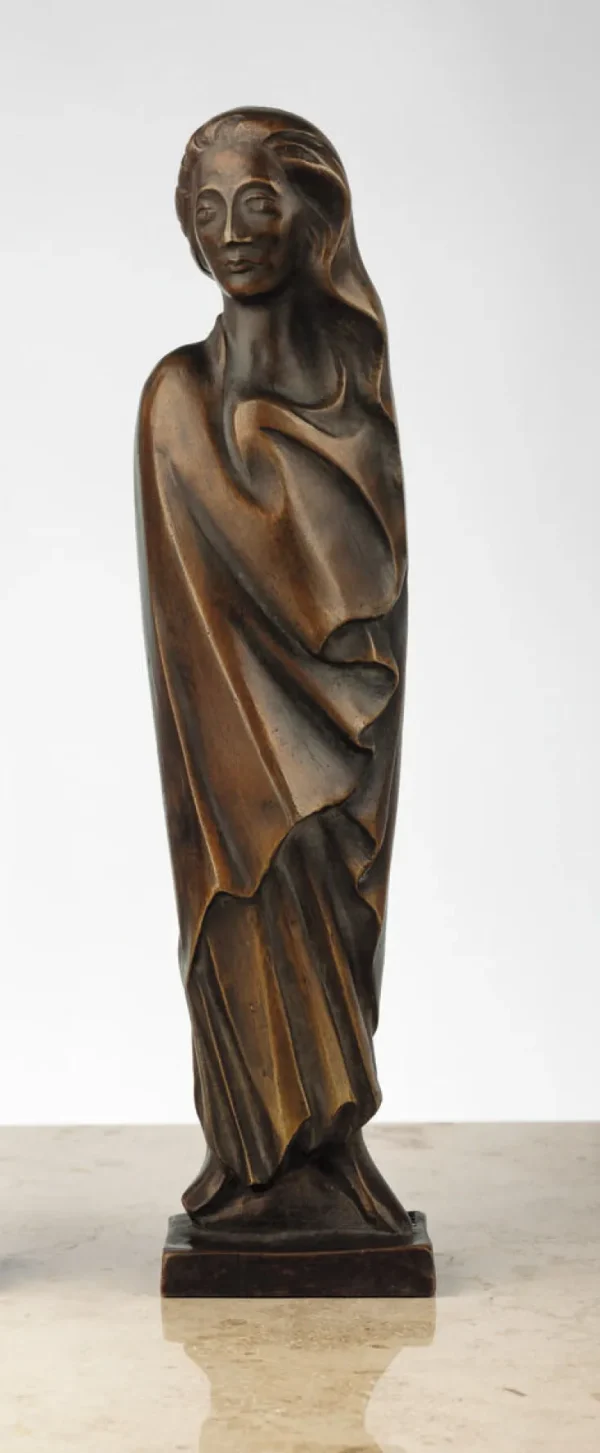 Bronze>Ars mundi Barlach, Ernst: »Frau im Wind«,1931