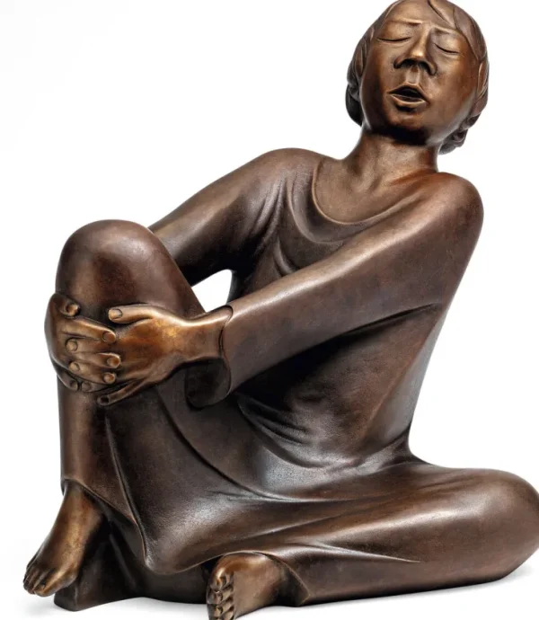 Bronze>Ars mundi Barlach, Ernst: Skulptur »Der singende Mann«, 1928