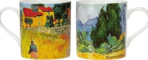 Keramik & Gläser>Ars mundi 2 Becher »Provence« im Set nach van Gogh