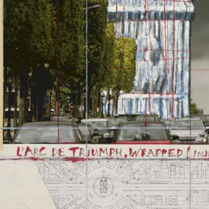 Alle Werke>Christo : Arc de Triomphe IV, Project for Paris