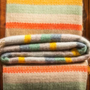 Decken & Kissen>Tweedmill Decke »Illusion Stripe«, Spring