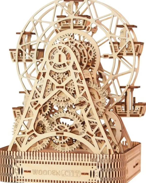 Bastel-sets | Holzspielzeug>Invento 3D-Holzmodell »Riesenrad«