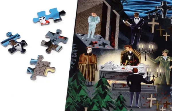 Puzzle Für Erwachsene>Laurence King Verlag Die Welt des Grafen Dracula Puzzle