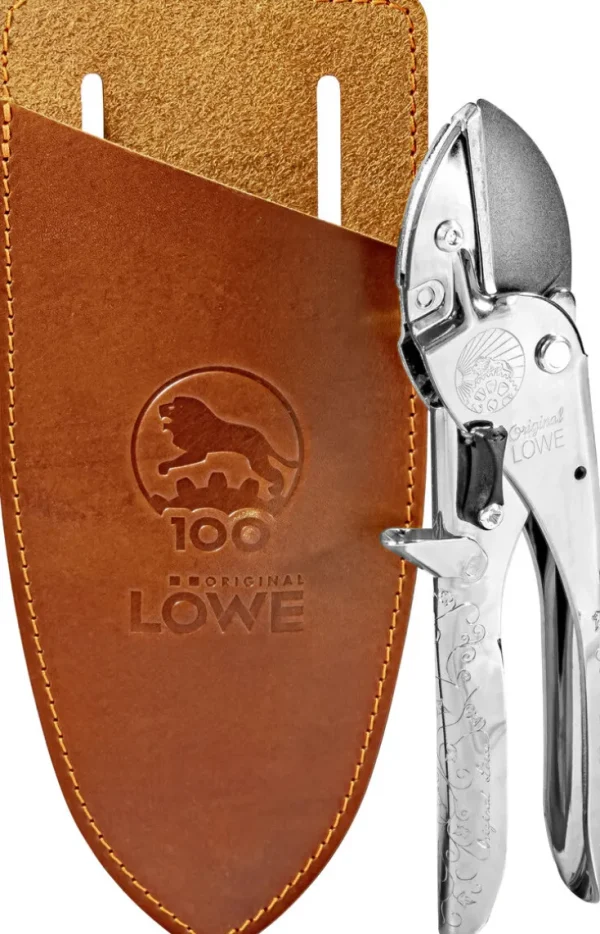 Gartenhelfer>Original LÖWE Edition Original Löwe Amboss Schere mit Holster