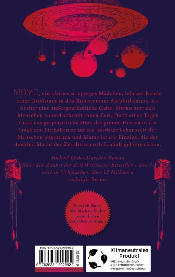 Nikolausgeschenke>ZEIT Buchhandlung Ende, M: Momo