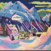 Alle Werke>Ars mundi Ernst Ludwig Kirchner: Bild ​»Davos im Winter«, 1923