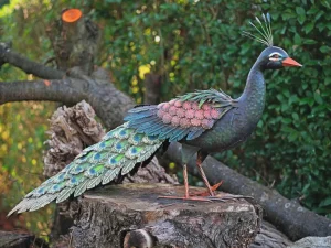 Alle Skulpturen | Garten>Ars mundi Gartenfigur »Pfau«