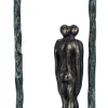 Kunstbronze & Stahl | Motivation & Liebe>Ars mundi Gerard: Skulptur »Einander zugewandt«