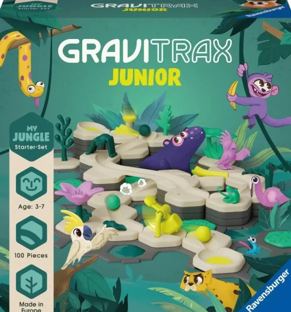 Konstruieren & Experimentieren>ZEIT Buchhandlung GraviTrax Junior Starter-Set L Jungle