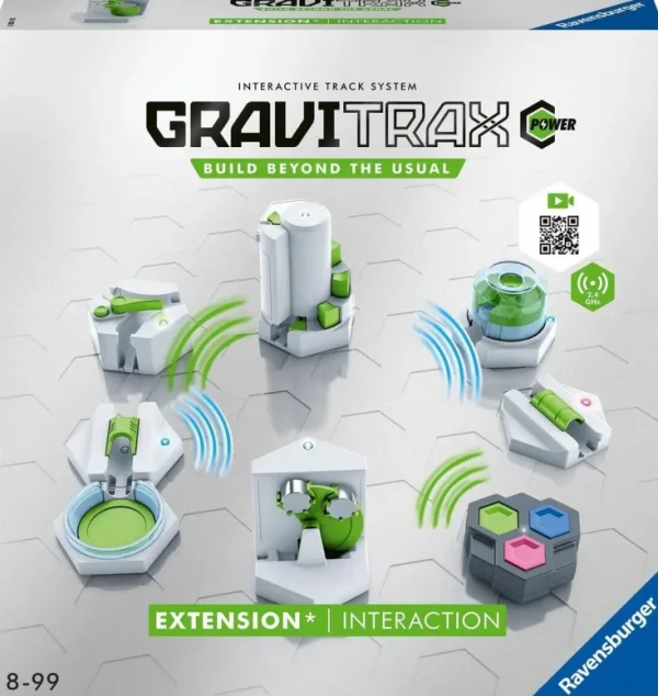 Konstruieren & Experimentieren>ZEIT Buchhandlung GraviTrax Power Erweiterung Interaction - Ideales Zubehör für spektakuläre Kugelbahnen