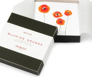 Papier & Karten>Bethge Concept Grußkarten-Set »Blumige Grüße«, 8-teilig