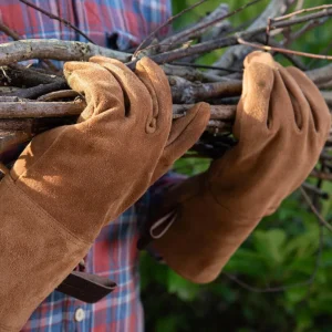 Gartenhelfer>Weltevree Handschuhe aus Rindleder