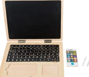 Holzspielzeug>Small Foot Holz Laptop mit Magnettafel