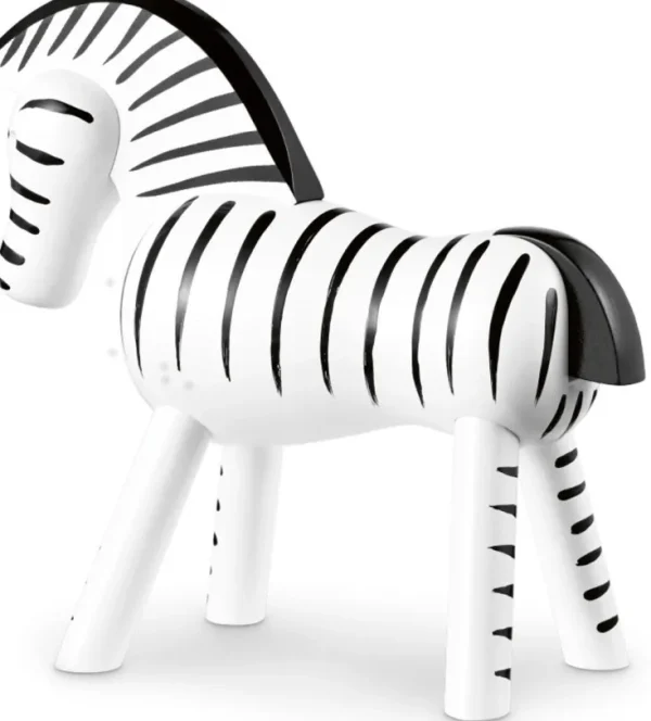 Dekoration & Vasen>Kay Bojesen / Rosendahl Holzfigur »Zebra« von Kay Bojesen