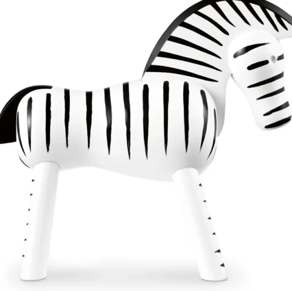 Dekoration & Vasen>Kay Bojesen / Rosendahl Holzfigur »Zebra« von Kay Bojesen