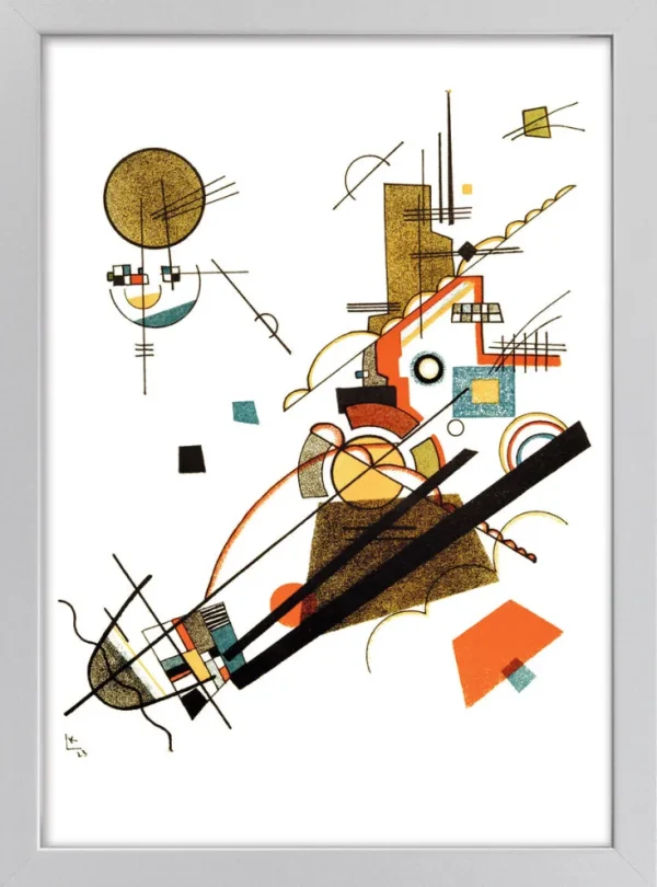 Alle Werke>Ars mundi Kandinsky, Wassily »Fröhlicher Aufstieg« 1923