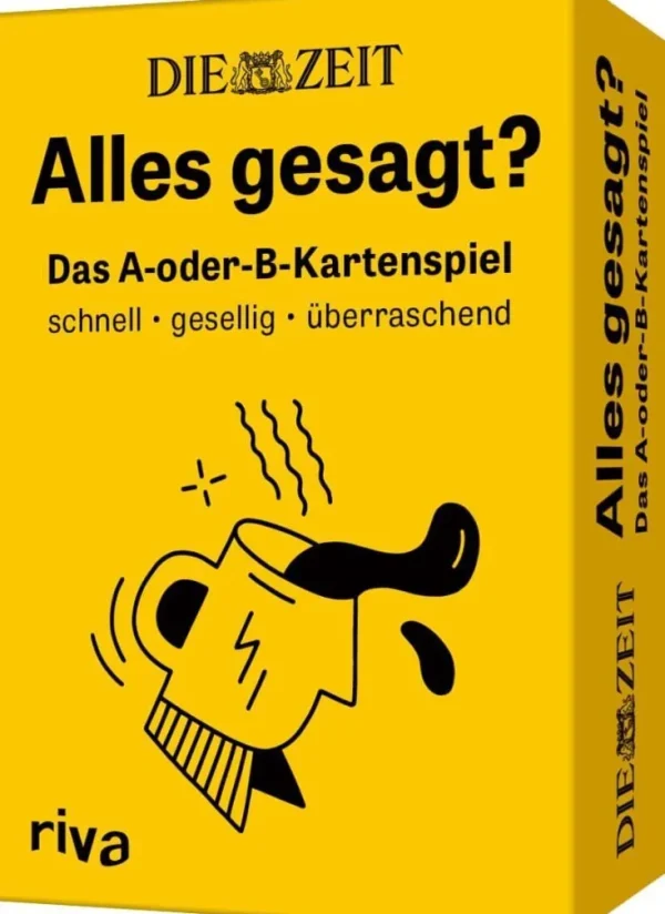 Spiele & Puzzle>DIE ZEIT Kartenspiel »Alles gesagt?«