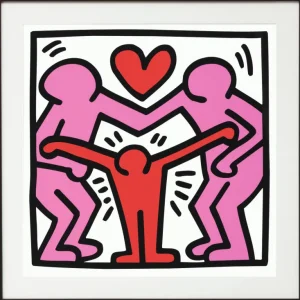 Alle Werke>Ars mundi Keith Haring: ​ Bild »Untitled (Family)«