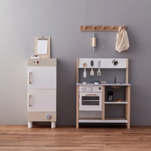 Holzspielzeug>Kids Concept Kinder-Kühlschrank aus Holz