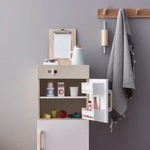 Holzspielzeug>Kids Concept Kinder-Kühlschrank aus Holz