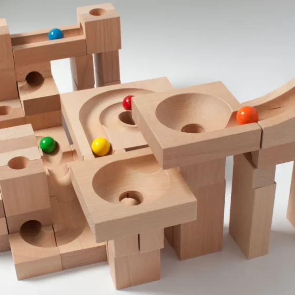 Spiele & Puzzle | Spiele Für Kinder>Kaden & Kaden Kugelbahn aus Holz