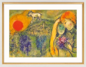 Alle Werke>Ars mundi Marc Chagall: »Die Liebenden von Vence«, 1957