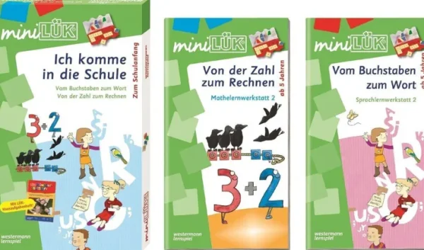 Spiele & Puzzle | Spiele Für Kinder>miniLÜK mini-LÜK-Set »Ich komme in die Schule«