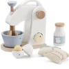 Holzspielzeug>Kids Concept Mixer-Set aus Holz mit Zubehör