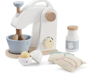 Holzspielzeug>Kids Concept Mixer-Set aus Holz mit Zubehör