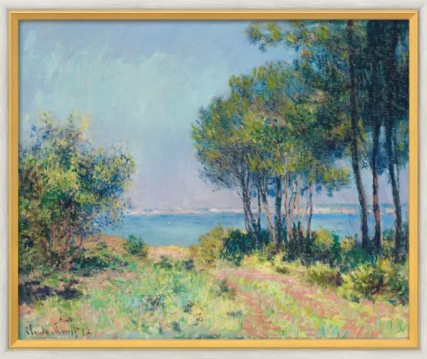 Alle Werke>Ars mundi Monet, Claude: »Die Küste bei Varengeville« gerahmt, 1882