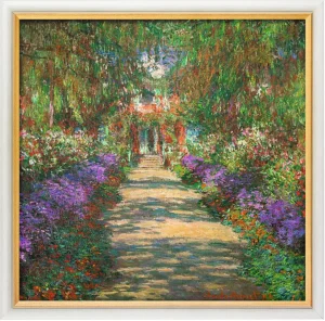 Alle Werke>Ars mundi Monet, Claude: »Garten in Giverny« gerahmt, 1902