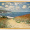 Alle Werke>Ars mundi Monet: »Strandweg zwischen den Weizenfeldern« (1882), gerahmt