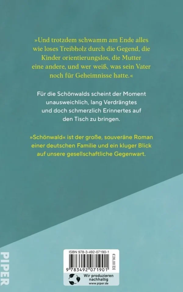 Romane>ZEIT Buchhandlung Oehmke, Philipp: Schönwald