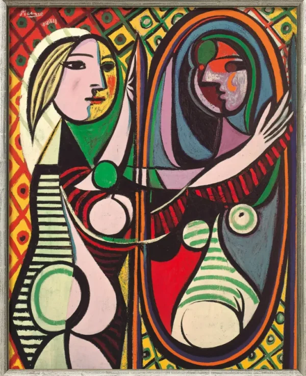 Alle Werke>Ars mundi Picasso, Pablo: »Mädchen vor einem Spiegel«, 1932