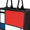 Handtaschen>Ars mundi Piet Mondrian: ​ Handtasche »Composition II«