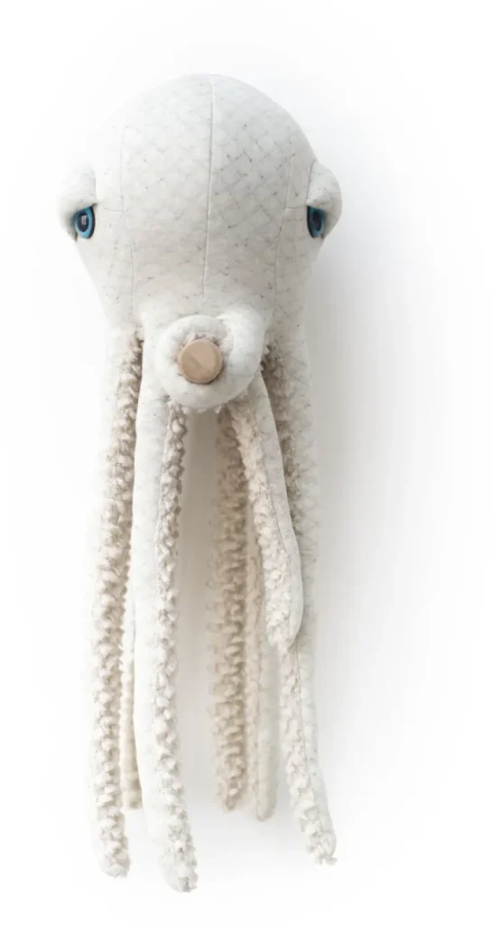 Kuscheltiere & Puppen>BigStuffed Plüschtier »Small Albino Octopus«