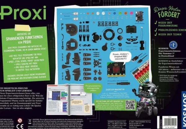 Konstruieren & Experimentieren>ZEIT Buchhandlung Proxi - Dein Programmier-Roboter