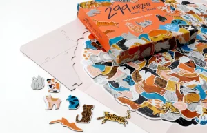 Puzzle Für Kinder>Laurence King Verlag Puzzle »299 Katzen«