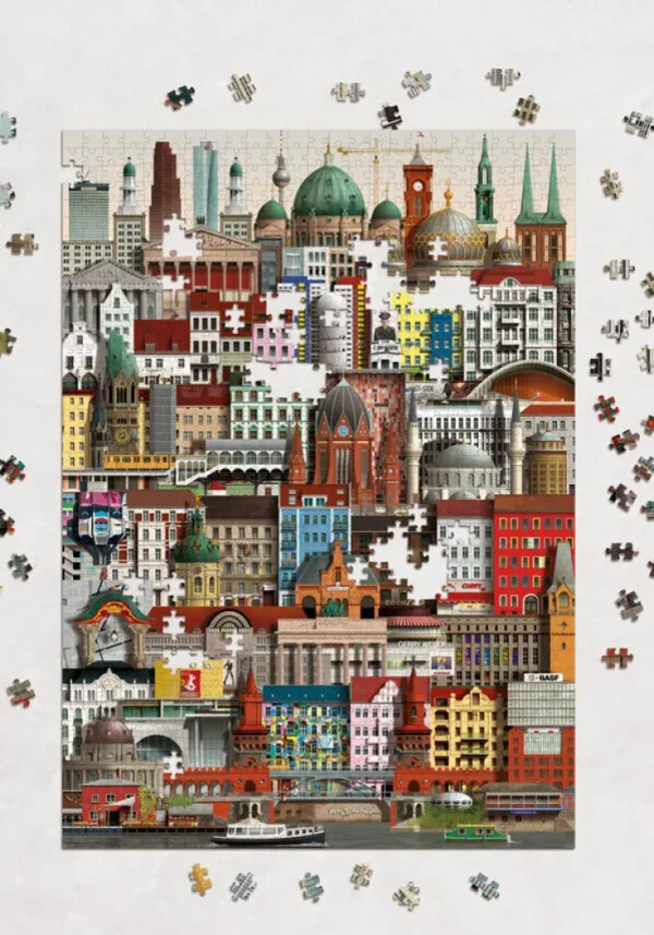 Puzzle Für Erwachsene>Martin Schwartz Puzzle 1000 Teile »Berlin«