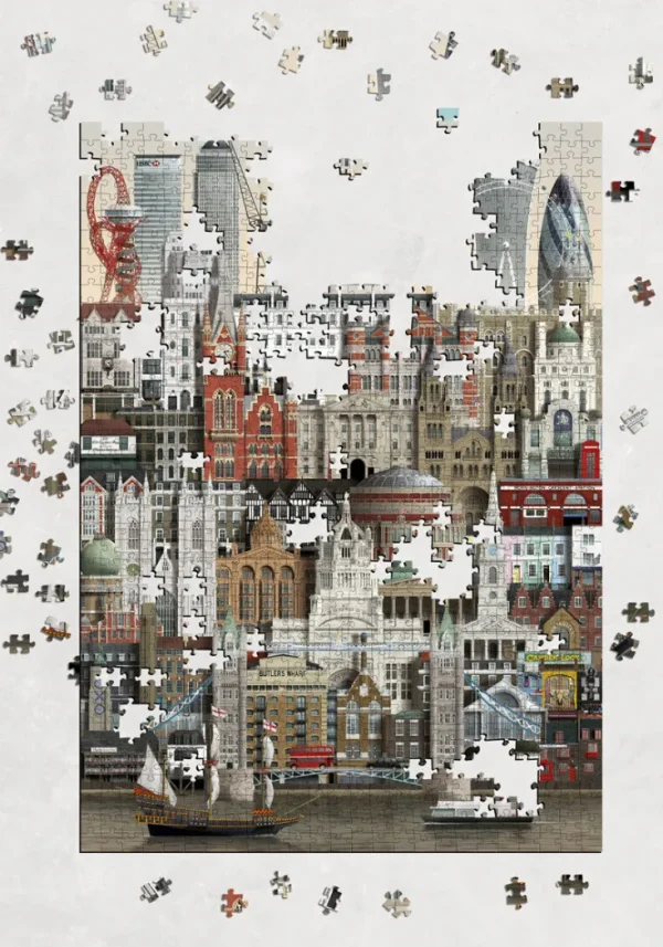 Puzzle Für Erwachsene>Martin Schwartz Puzzle 1000 Teile »London«