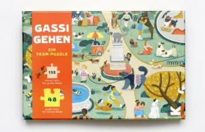 Puzzle Für Kinder>Laurence King Verlag Puzzle »Gassi gehen«