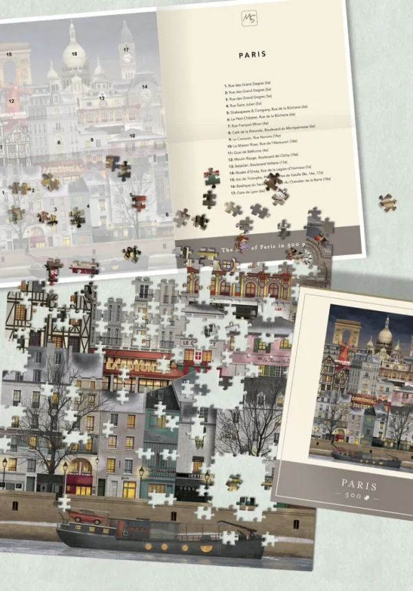 Puzzle Für Erwachsene>Martin Schwartz Puzzle »Weihnachten in Paris«